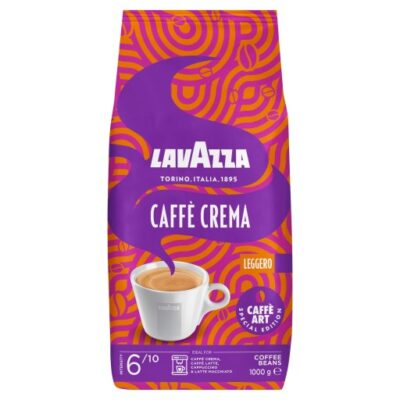 KAWA ZIARNISTA LAVAZZA 1kg CAFFE CREMA LEGGERO