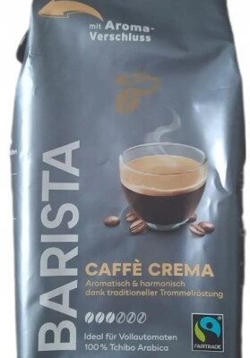 Tchibo Barista Caffe Crema kawa ziarnista 1kg Import z Niemiec